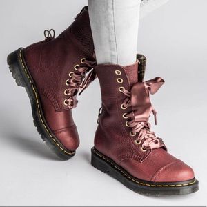 Dr marten aimilita grizzly tall leather boots